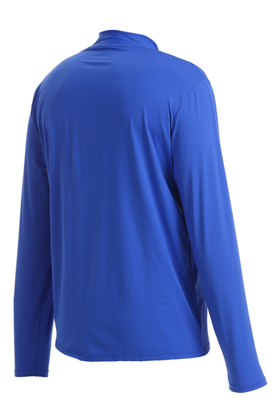 ZIPPER | PERFORMANCE LONG SLEEVE SHIRT | Dazz Blue