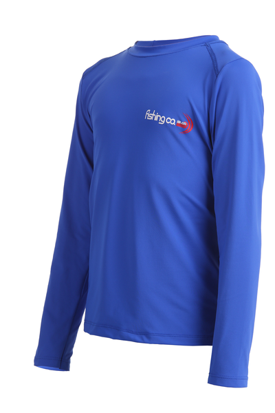 KIDS | LONG SLEEVE SUN PROTEC SHIRT | Dazz Blue