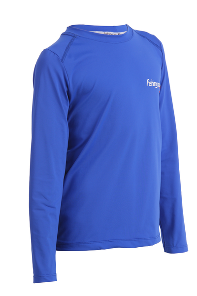 KIDS | LONG SLEEVE SUN PROTEC SHIRT | Dazz Blue